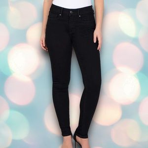 Seven7 Women’s Black Denim Skinny Jeans Size 12